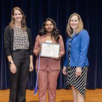 Erica and Jennifer with Pranitha
